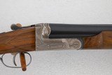 SPANISH SIDE BY SIDE SHOTGUN MADE BY EUSEBIO ARIZAGA PLACENCIA. - 7 of 9