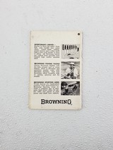 BROWNING AUTO 5 12 AND 20 GA. MAGNUM BOOKLET - 2 of 2