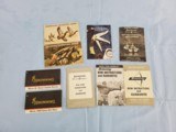 LOT OF BROWNING CATALOGS