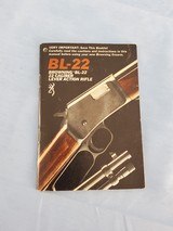 BROWNING BL-22 MANUAL