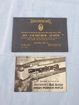 BROWNING SAFARI BOOKLET - 1 of 2