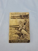 BROWNING BSS BOOKLET - 1 of 2