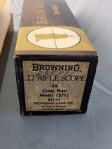 BROWNING .22 RIFLE SCOPE MODEL 18712 - 2 of 2