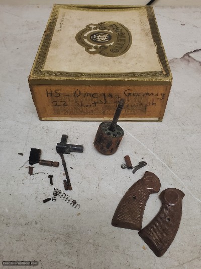 OMEGA GERMANY 22 SHORT PISTOL PARTS