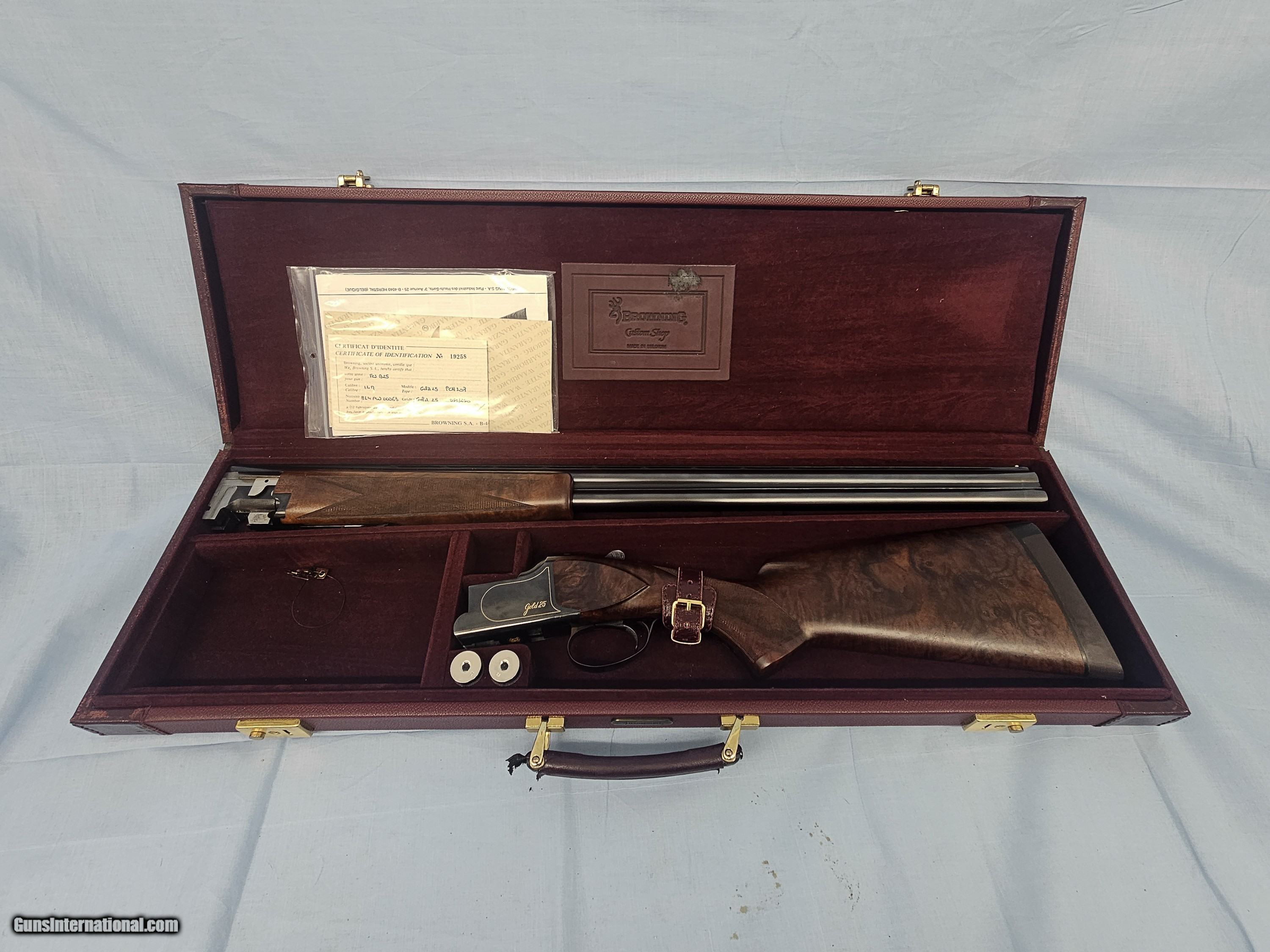 Browning Gold Series BB-1LG ルーチルドレ BROWNING ARMS CO. GOLD SERIES Models :: Gun Values by Gun Digest
