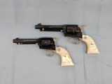 COLT SAA .22 L.R. AND .45 COLT NEVEDA CENTENNIAL SET - 1 of 14