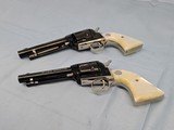 COLT SAA .22 L.R. AND .45 COLT NEVEDA CENTENNIAL SET - 11 of 14