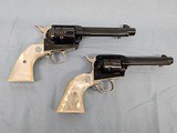 COLT SAA .22 L.R. AND .45 COLT NEVEDA CENTENNIAL SET - 8 of 14