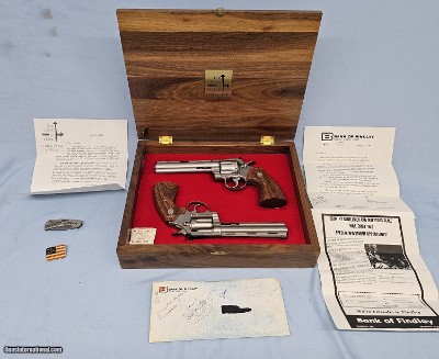 COLT PYTHON .357 AND DIAMONDBACK .22 LR. SET