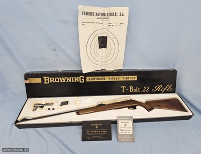 BROWNING T BOLT .22 L.R. GRADE II