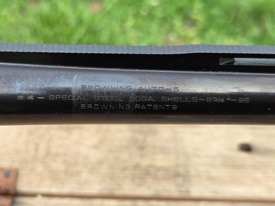 BROWNING A5 20 GAUGE BARREL - Image 9 of 12
