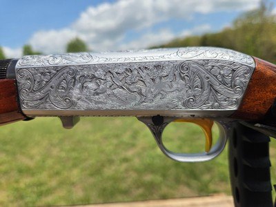 MARECHAL ENGRAVED BELGIUM BROWNING GRADE III SA-22 - Image 6 of 25