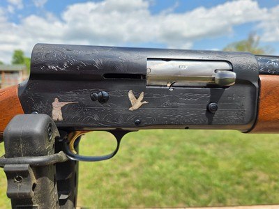 BELGIUM BROWNING A5 12 GAUGE CUSTOM ENGRAVED - Image 11 of 21