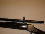 Winchester Model 1885 with Lyman A5 scope: 25-20 Single Shot Caliber - 5 of 11