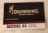 Browning Model 53 32-20 Mint Condition Never Fired - 4 of 14