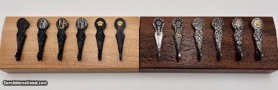 Perazzi Custom Engraved/Pierced Top Latches