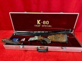 Krieghoff K80 Trap Special 32/34 Combo Case Color Wilkinson Tuned
