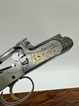Perazzi Custom Engraved SCO GOLD Receiver Set - 2 of 11