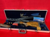 Krieghoff K80 Gold Super Scroll Blued Trap Combo 32/34 LIKE NEW