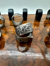 Krieghoff Custom Engraved Top Latches and Barrel Hangers - 8 of 20