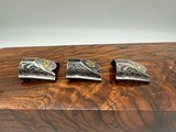 Krieghoff Custom Engraved Top Latches and Barrel Hangers - 10 of 20