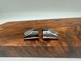 Krieghoff Custom Engraved Top Latches and Barrel Hangers - 18 of 20