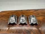 Krieghoff Custom Engraved Top Latches and Barrel Hangers - 12 of 20