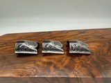 Krieghoff Custom Engraved Top Latches and Barrel Hangers - 13 of 20