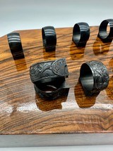 Krieghoff Custom Engraved Top Latches and Barrel Hangers - 5 of 20
