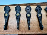 Perazzi SCO Engraved Top Levers Gold Crown Pierced