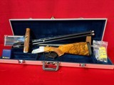 Krieghoff K80 Heritage Scroll in LIKE NEW Condition with Cat 4 Wood