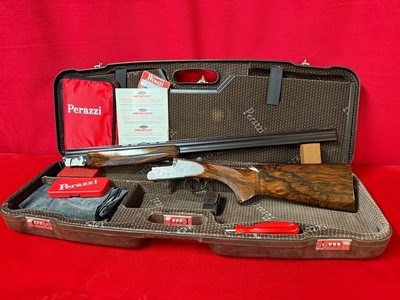 Perazzi MX8-20 Sideplate SCO Badillini Engraved LIKE NEW