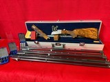 Krieghoff K20 Sovereign Scroll 3 Barrel Pro Sporter Set 20/28/.410 w/Crown Wood - Image 1 of 11