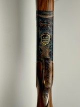 Krieghoff K80 Gold Uplander Case Color Badillini Engraved - Image 8 of 11