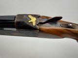Krieghoff K80 Gold Uplander Case Color Badillini Engraved - Image 10 of 11