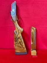 Krieghoff K80 Gold Uplander Case Color Badillini Engraved - Image 4 of 11