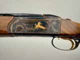 Krieghoff K80 Gold Uplander Case Color Badillini Engraved - Image 7 of 11