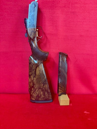 Krieghoff K80 Gold Super Scroll Blued Sporter LIKE NEW - Image 4 of 11