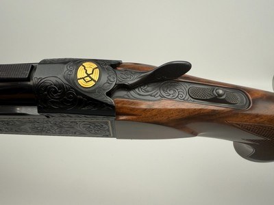 Krieghoff K80 Gold Super Scroll Blued Sporter LIKE NEW - Image 10 of 11