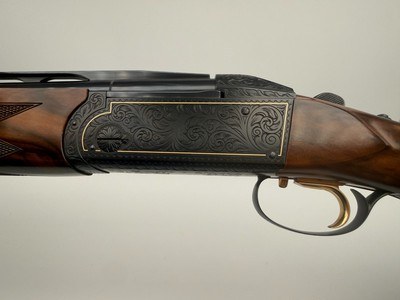 Krieghoff K80 Gold Super Scroll Blued Sporter LIKE NEW - Image 7 of 11
