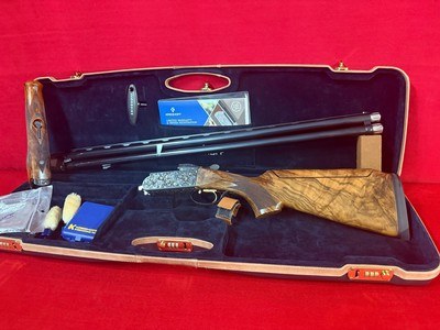 Krieghoff K80 Gold Vienna Scroll Blue Sporter LIKE NEW - Image 1 of 11