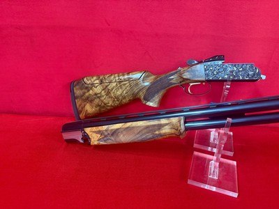 Krieghoff K80 Gold Vienna Scroll Blue Sporter LIKE NEW - Image 3 of 11