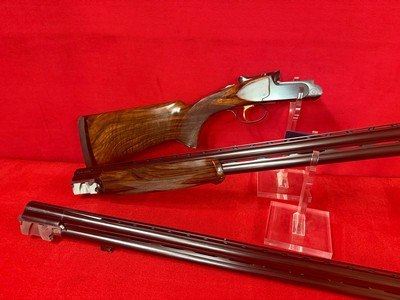 Perazzi MX8-20 Combo with 20 and 28 gauge barrels SC3 Wood LIKE NEW - Image 3 of 10