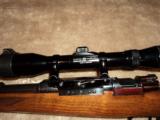 BRNO 8mm Mauser (8x57), Jaeger mount, Nickel Scope - 4 of 8