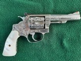 Smith & Wesson Model 651 22 WMR Stainless engraved w box - 4 of 14