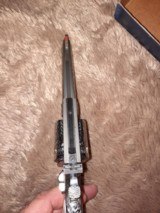 Smith & Wesson Model 651 22 WMR Stainless engraved w box - 12 of 14