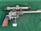 Ruger Super Redhawk 44 Magnum Stainless w Redfield scope - 4 of 10