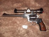 Ruger Super Redhawk 44 Magnum Stainless w Redfield scope