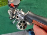 Ruger Super Redhawk 44 Magnum Stainless w Redfield scope - 6 of 10