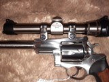 Ruger Super Redhawk 44 Magnum Stainless w Redfield scope - 2 of 10